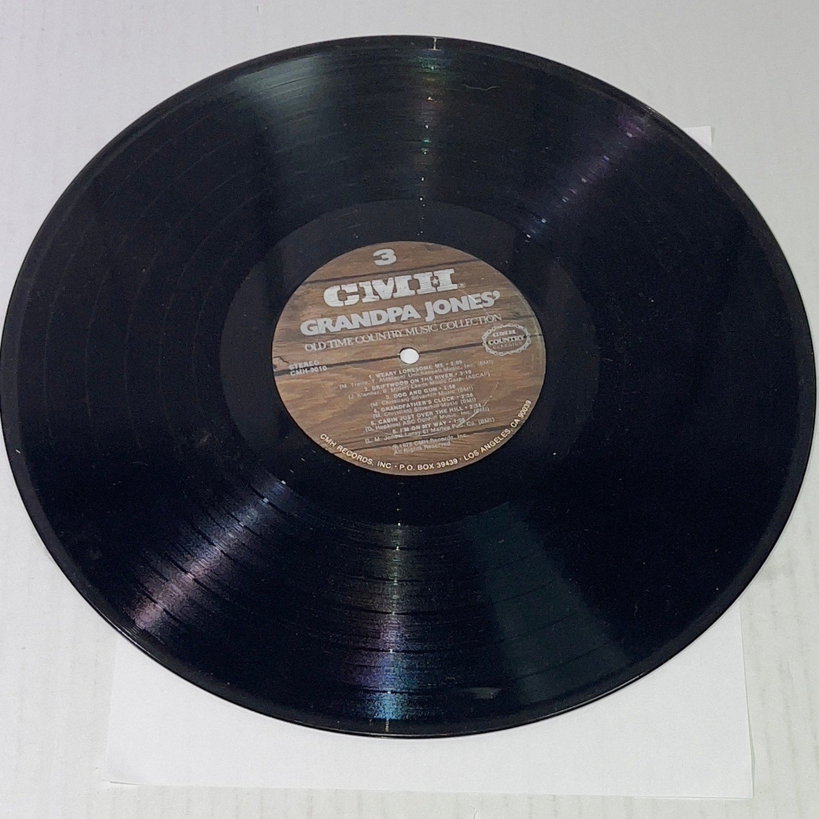 Grandpa Jones Old Time Country Music collection CMH 9010 (LP vinyl record) Original from 1979